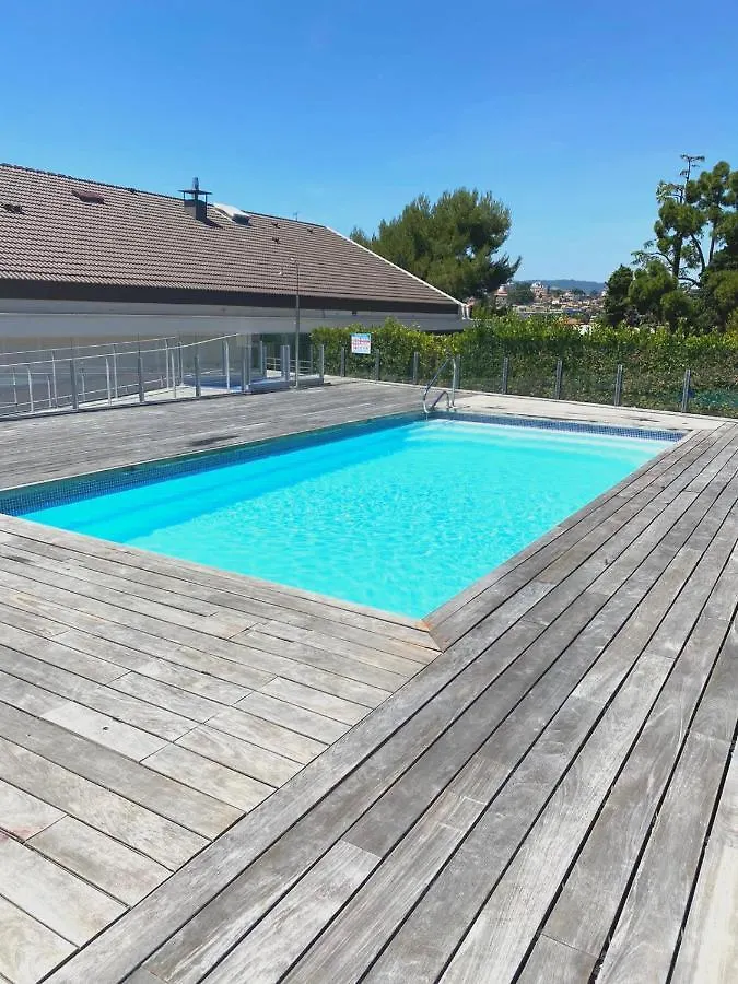 度假居 Oxford 1 Bedroom Apartment In A Brand New Building With A Pool 戛纳 法国